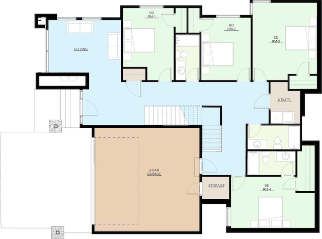 10740 N Hideout Trl, Hideout, UT 84036 - floor plan