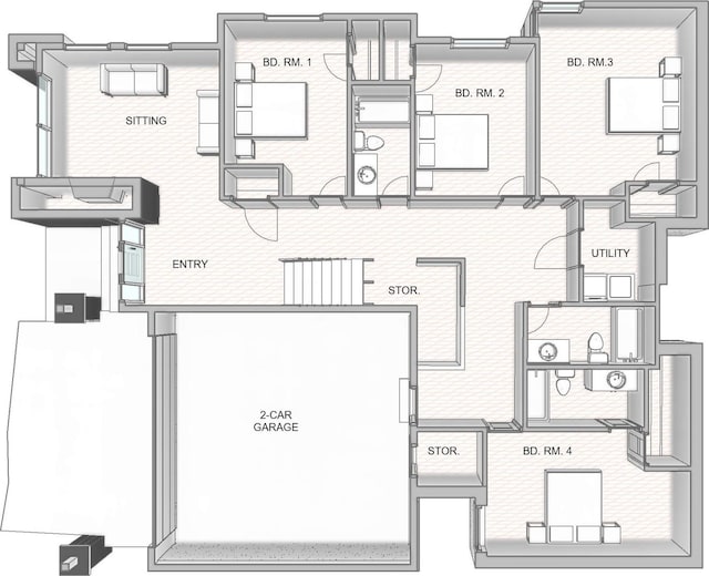 10740 N Hideout Trl, Hideout, UT 84036 - view of layout