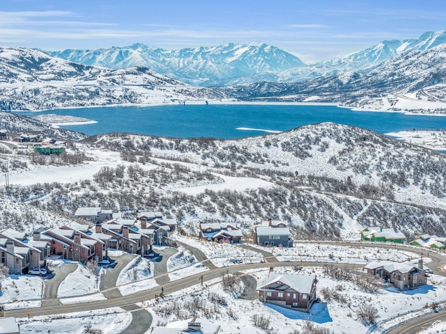 10740 N Hideout Trl, Hideout, UT 84036 - bird's eye view with a water and mountain view