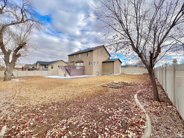 15 E 1100 S, Vernal, UT 84078 - view of yard with a fenced backyard