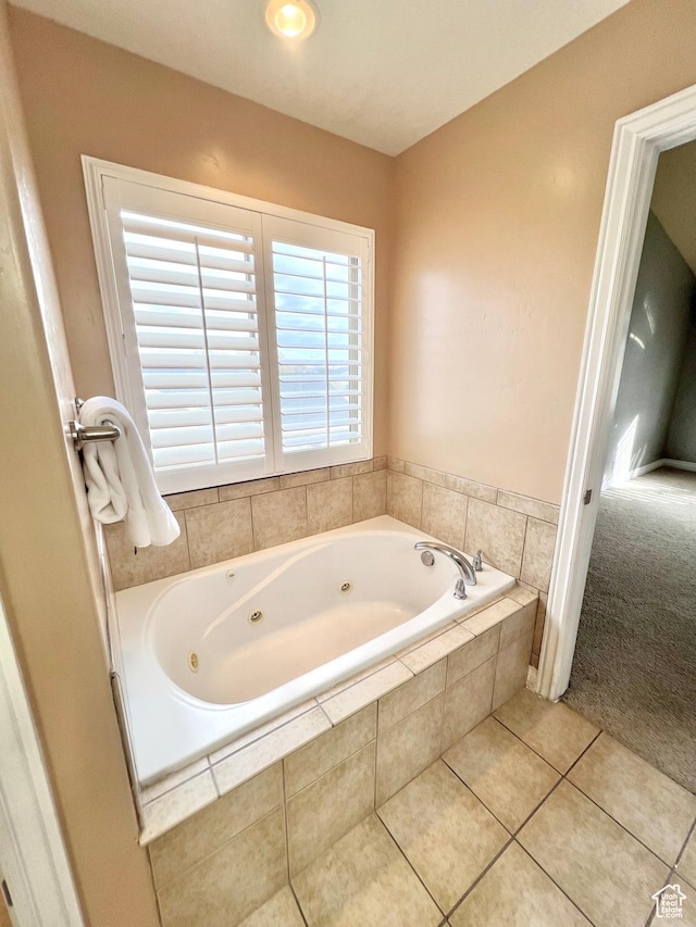 15 E 1100 S, Vernal, UT 84078 - full bath featuring tile patterned floors and a whirlpool tub