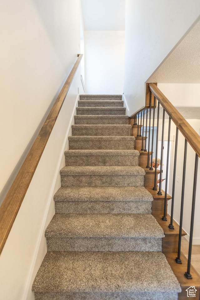1183 S 1335 E Unit 76, Garland, UT 84312 - staircase with wood finished floors