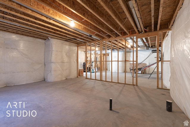 4672 W Tulip N, Cedar Hills, UT 84062 - view of unfinished basement