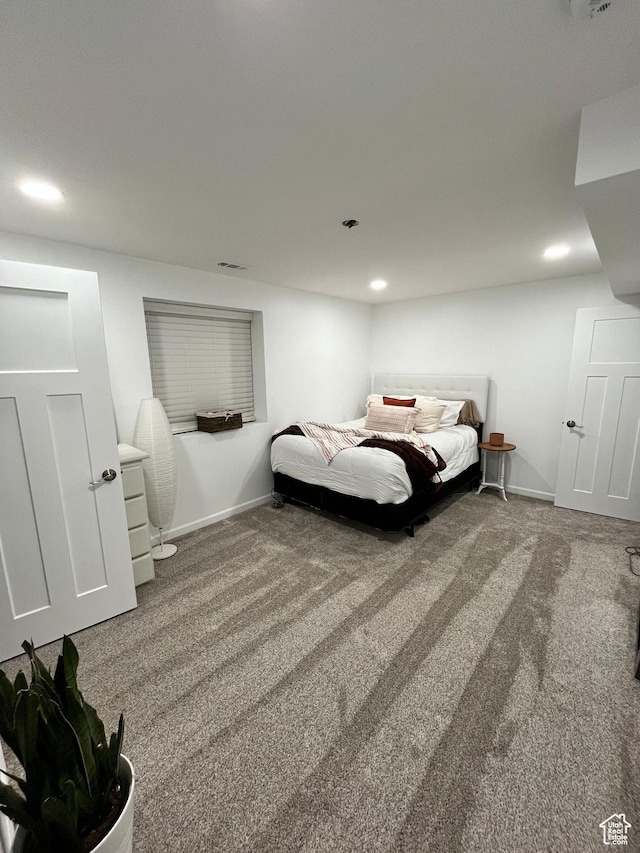 1036 S Fir St, Cedar City, UT 84720 - carpeted bedroom featuring recessed lighting, visible vents, and baseboards