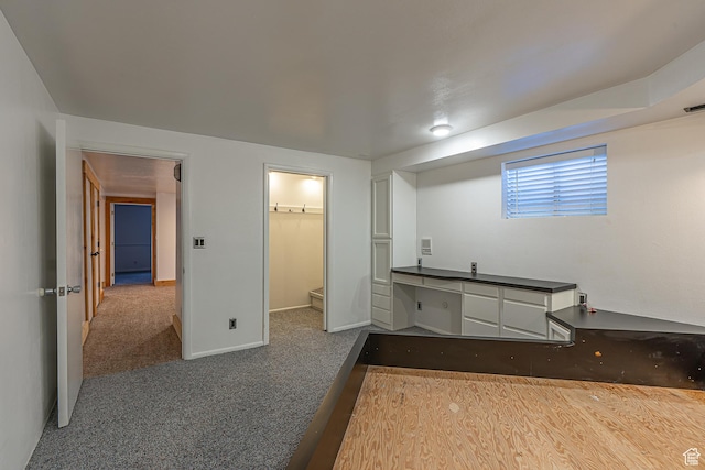 717 E Park Dr N, Hyrum, UT 84319 - interior space with a walk in closet, visible vents, carpet, and baseboards