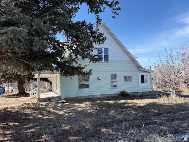 279 E 2nd St N, Downey, ID 83234 - view of back of property