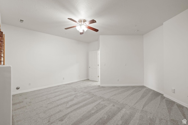 7494 Brook Hollow Loop Rd, Park City, UT 84098 - carpeted spare room with ceiling fan and a textured ceiling