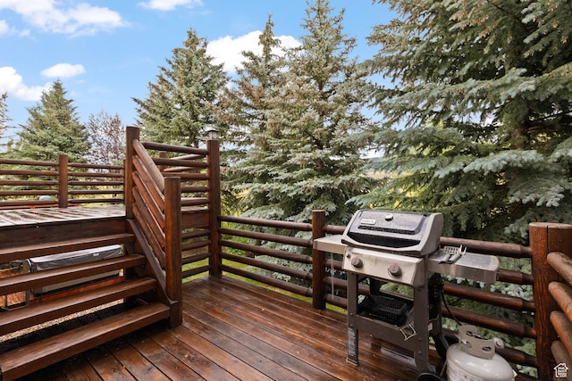 7494 Brook Hollow Loop Rd, Park City, UT 84098 - deck with a grill
