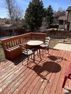 view of deck