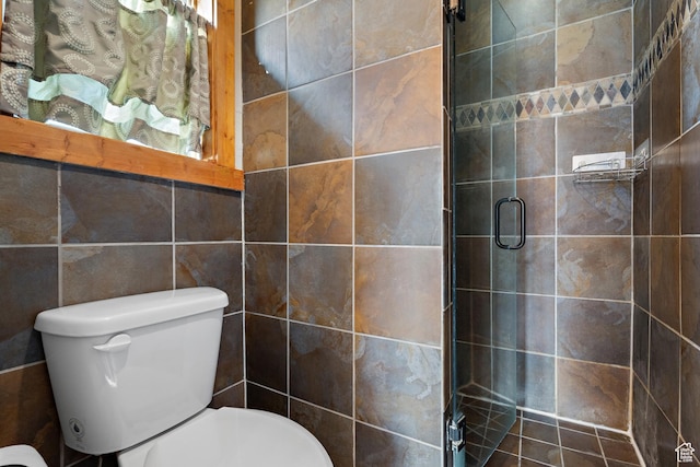 1762 S Hobblecreek Haven Rd, Springville, UT 84663 - full bath featuring a stall shower and tile walls
