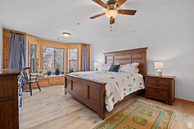 1762 S Hobblecreek Haven Rd, Springville, UT 84663 - bedroom with light wood-type flooring and a textured ceiling