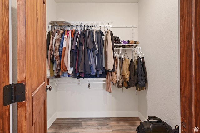 13862 S 7300 W, Herriman, UT 84096 - spacious closet with wood finished floors