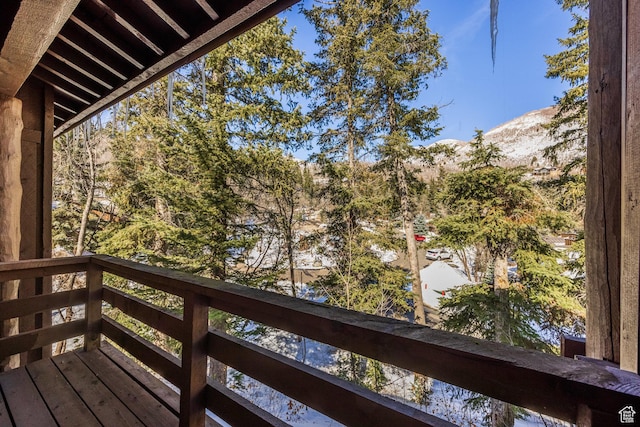 8840 N The Unit 37, Sundance, UT 84604 - exterior space featuring a mountain view