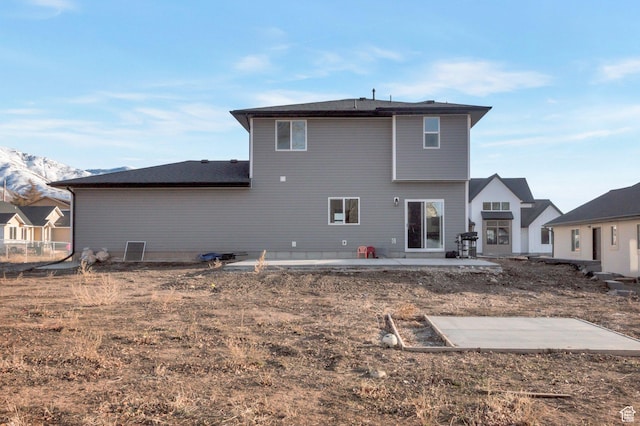 706 W 500 N, Brigham City, UT 84302 - rear view of house featuring a patio area and a mountain view