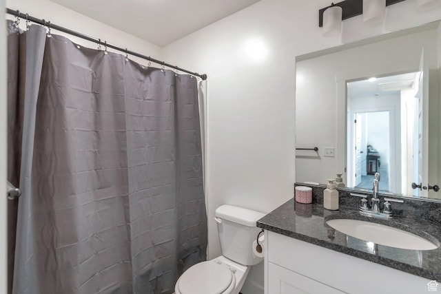 706 W 500 N, Brigham City, UT 84302 - bathroom with a shower with shower curtain, toilet, and vanity