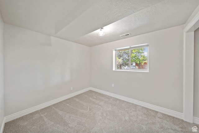 770 S 1680 E, Pleasant Grove, UT 84062 - carpeted spare room featuring a textured ceiling, baseboards, and visible vents