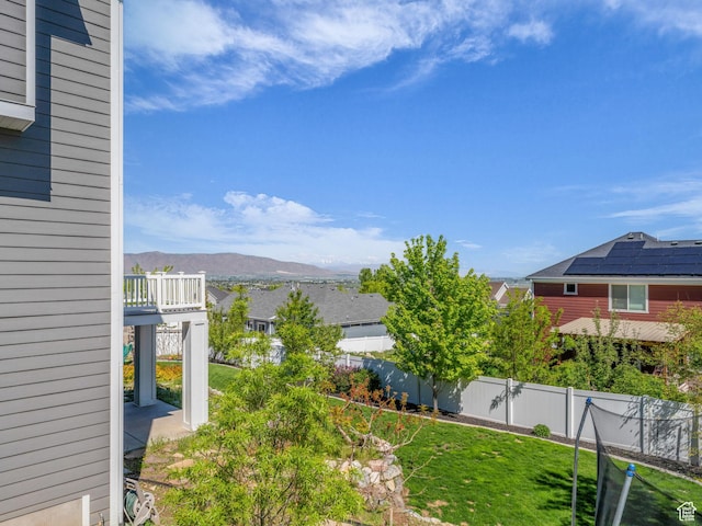 203 E Deer Run Loop Unit 40, Elk Ridge, UT 84651 - view of yard with a mountain view