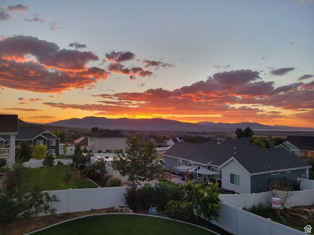203 E Deer Run Loop Unit 40, Elk Ridge, UT 84651 - view of mountain background with nearby suburban area