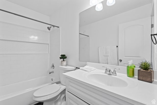 7009 W 7895 S, West Jordan, UT 84081 - bathroom with shower / bathing tub combination, toilet, and vanity