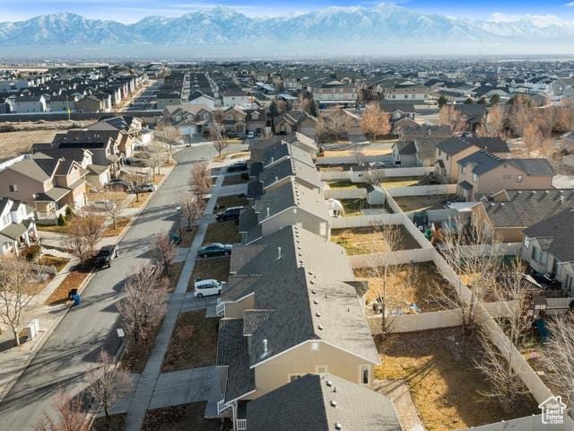 7009 W 7895 S, West Jordan, UT 84081 - bird's eye view with a residential view and a mountain view