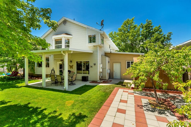 1106 N 600 E, Orem, UT 84097 - back of property with a patio area