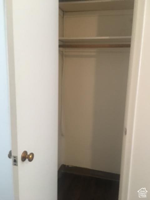 view of closet