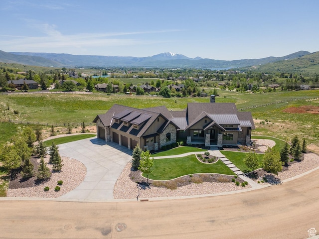 3651 N Eagle Ridge Dr E, Eden, UT 84310 - view of subject property featuring a mountainous background