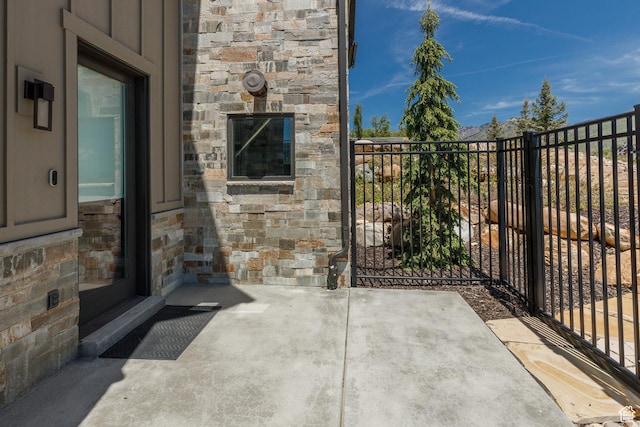 3651 N Eagle Ridge Dr E, Eden, UT 84310 - doorway to property featuring stone siding