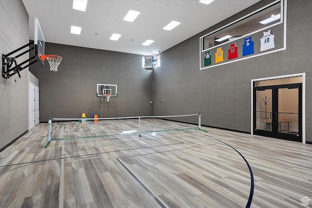 view of sport court with community basketball court
