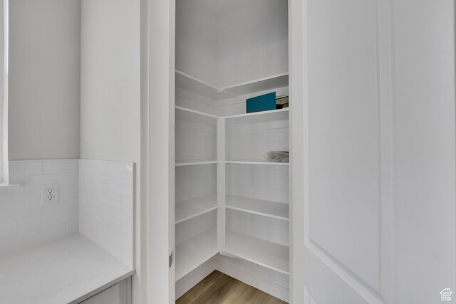 view of pantry