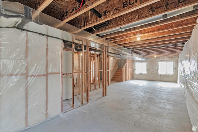 621 E Mayor Place Dr S, American Fork, UT 84003 - below grade area with stairs