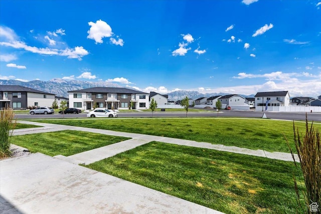 987 S 950 W, American Fork, UT 84003 - view of yard featuring a mountain view and a residential view