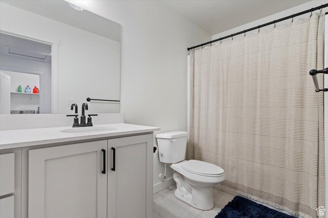 987 S 950 W, American Fork, UT 84003 - bathroom featuring vanity, curtained shower, and toilet