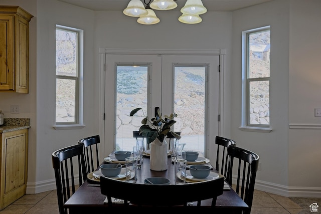 406 N 1420 E, Provo, UT 84606 - dining room with baseboards and light tile patterned flooring