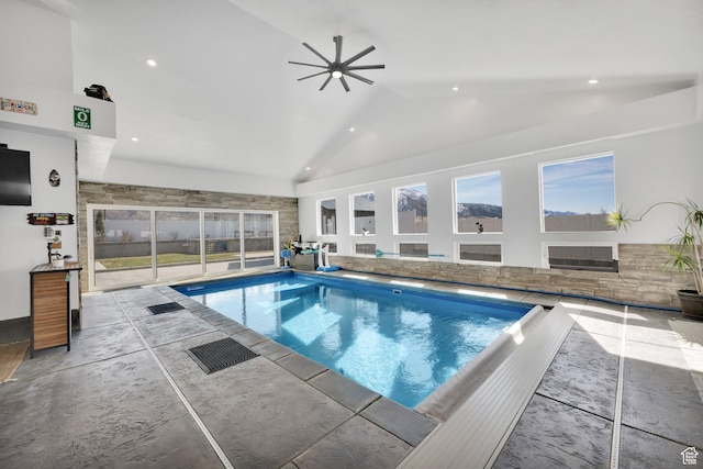 view of pool