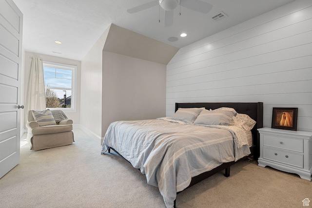 2917 S Old Farm Rd, Washington, UT 84780 - bedroom featuring recessed lighting, carpet floors, and visible vents