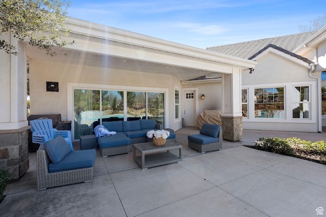 2917 S Old Farm Rd, Washington, UT 84780 - view of patio featuring outdoor lounge area