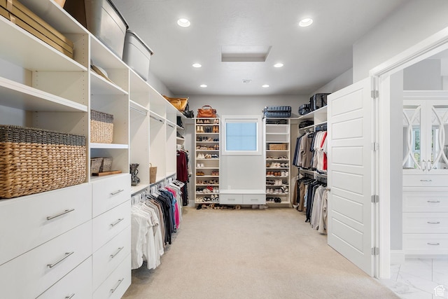 2917 S Old Farm Rd, Washington, UT 84780 - walk in closet with attic access