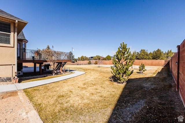 841 E Nichols Canyon Rd, Cedar City, UT 84721 - view of yard featuring a fenced backyard
