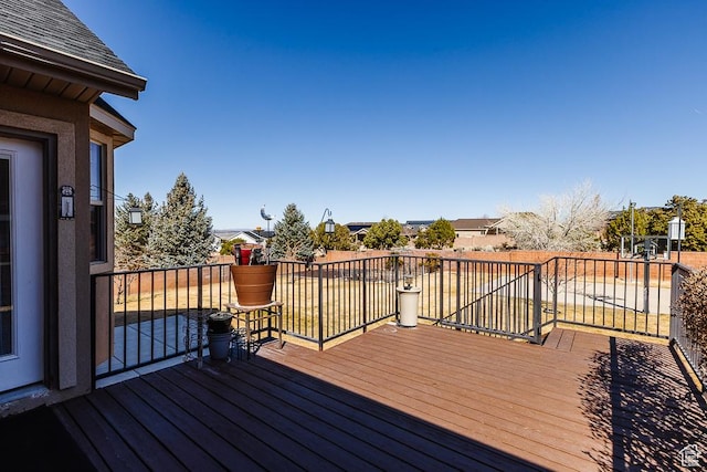 841 E Nichols Canyon Rd, Cedar City, UT 84721 - view of wooden terrace