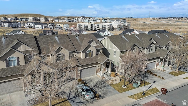 1273 N Baycrest Dr, Saratoga Springs, UT 84045 - birds eye view of property featuring a residential view