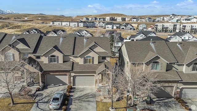 1273 N Baycrest Dr, Saratoga Springs, UT 84045 - aerial view featuring a residential view