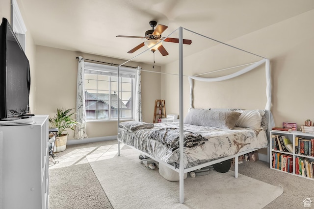 1273 N Baycrest Dr, Saratoga Springs, UT 84045 - carpeted bedroom featuring ceiling fan