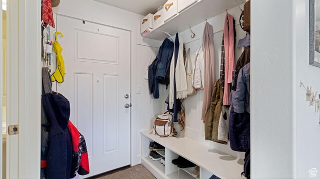 1474 E 480 S, Hyrum, UT 84319 - mudroom with carpet floors