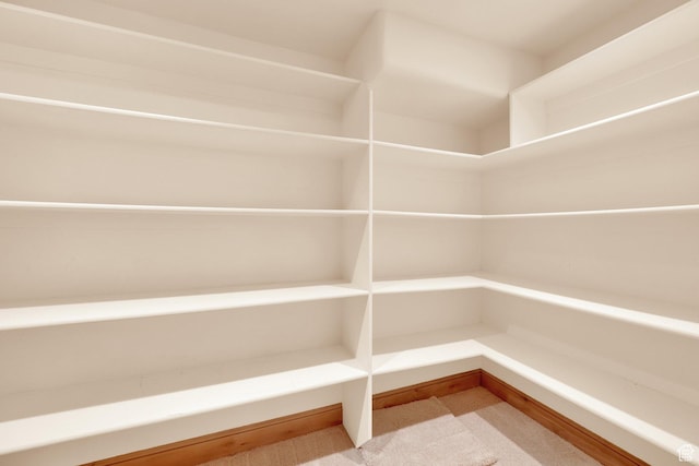 view of pantry