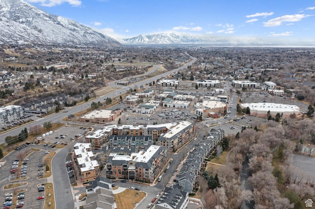 131 W Village Ln, Provo, UT 84604 - birds eye view of property featuring a mountain view