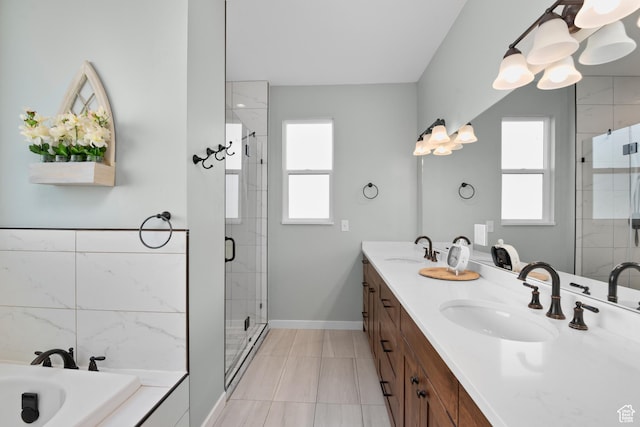 1984 S 4300 W, Ogden, UT 84401 - full bath featuring a shower stall, a healthy amount of sunlight, and a sink