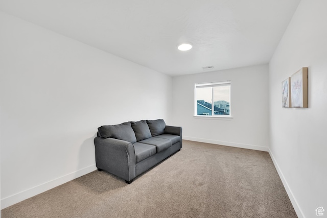 1373 E Bell Buoy Way S, Eagle Mountain, UT 84005 - sitting room with visible vents, carpet, and baseboards