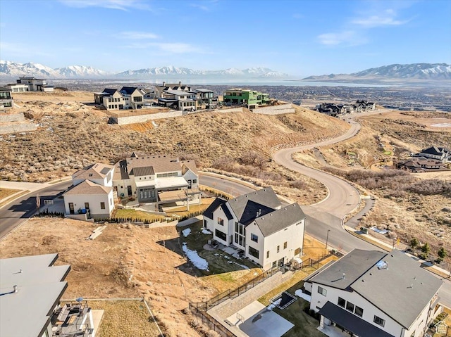 4875 N Vialetto Way, Lehi, UT 84043 - birds eye view of property featuring a residential view and a mountain view