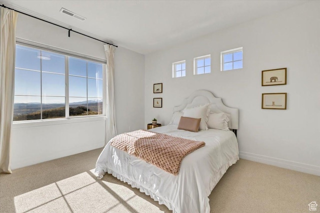 4875 N Vialetto Way, Lehi, UT 84043 - bedroom with visible vents, baseboards, and carpet
